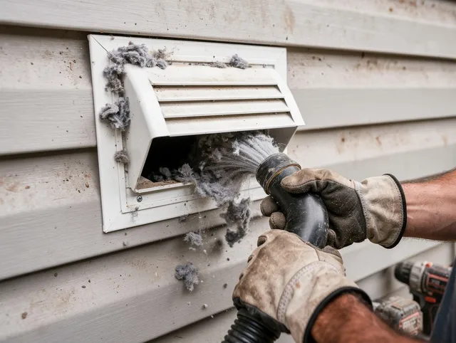Professional dryer vent cleaning by Beaumont Dryer Vent Cleaning in Beaumont