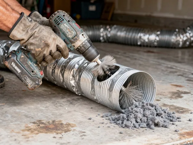 Professional duct cleaning by Beaumont Dryer Vent Cleaning in Beaumont