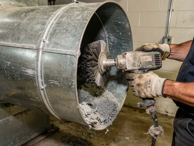 Industrial-grade dryer vent cleaning by Beaumont Dryer Vent Cleaning in Beaumont